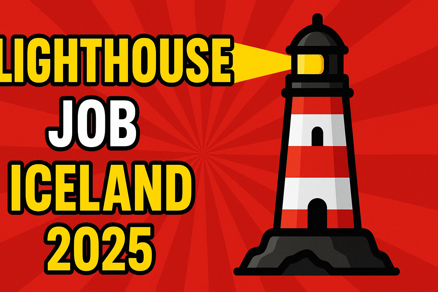 Light House Job Iceland 2025
