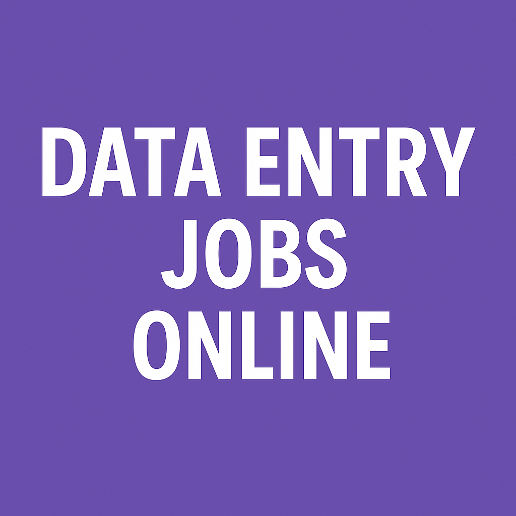 Data Entry Jobs Online.................................