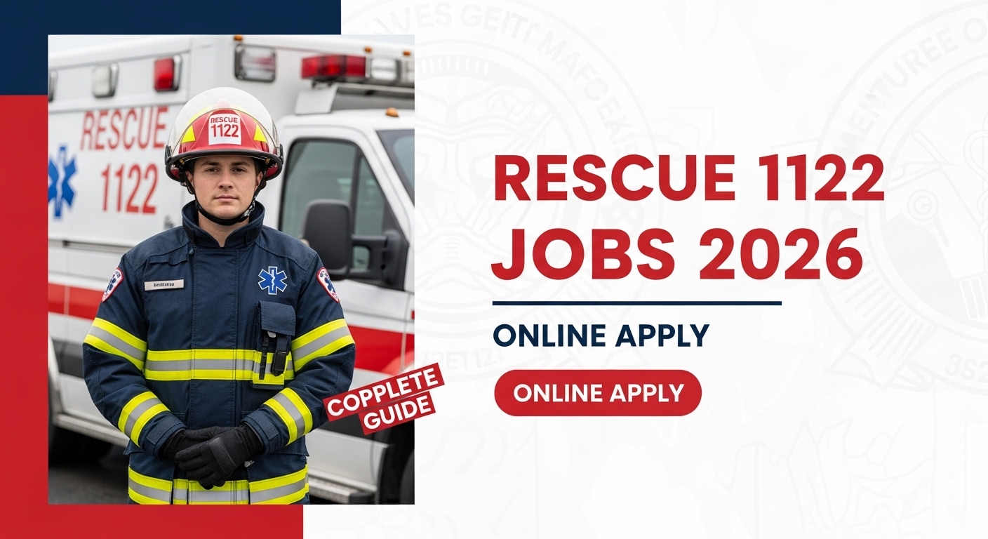 Rescue 1122 Jobs 2026 Online Apply – Complete Guide for Applicants